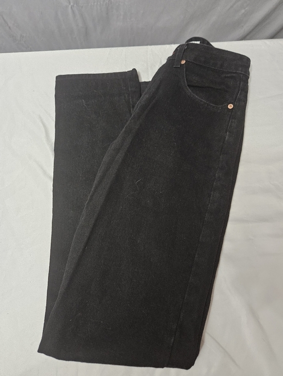 claudio agnelli milano Denim - Claudio Agnelli Milano Y2K Contemporary Slim Black Tall High Rise Jeans Size 8!